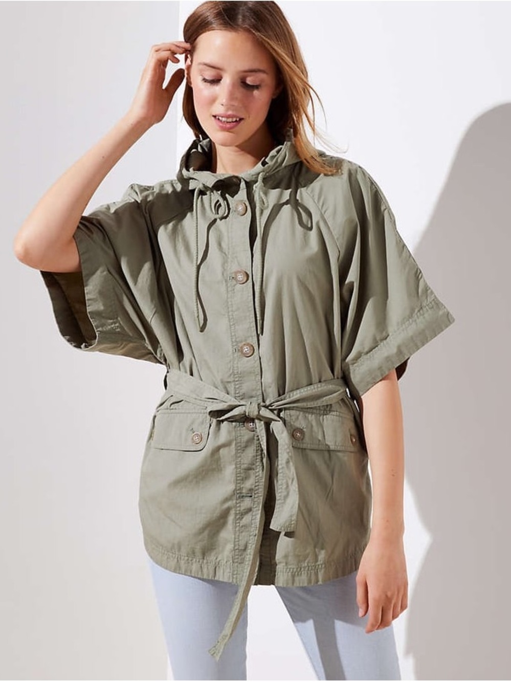 LOFT Khaki women's Utility Jacket